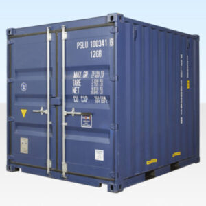 10Ft X 8Ft Shipping Container (One trip) – Blue - R-H Container Service
