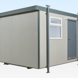 12Ft x 10Ft Jackleg Cabin (Plastisol) - R-H Container Service