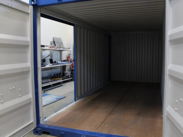 20ft Hi Cube Container (9′ 6″ high) suitable for IBC storage Sliding Door - R-H Container Service