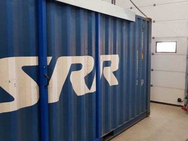 20ft Hi Cube Container (9′ 6″ high) suitable for IBC storage Sliding Door - R-H Container Service