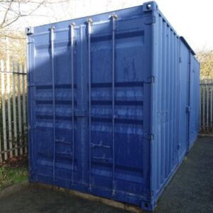 20Ft Shipping Container 20Ft x 8 5Ft With Additional Side 8Ft Panel Side Doors - R-H Container Service