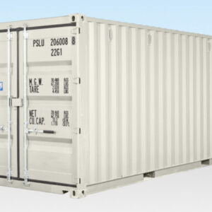 20Ft Shipping Container (One Trip) - White - R-H Container Service