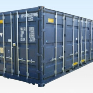 20Ft X 8Ft Open Side Bunded Open Mesh Floor Store - R-H Container Service