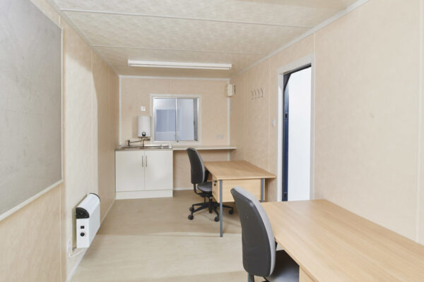 20Ft x 8Ft Steel Office/Canteen Cabin - R-H Container Service