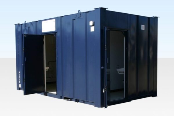 3+1 Steel Toilet Cabin 16Ft x 9Ft - R-H Container Service