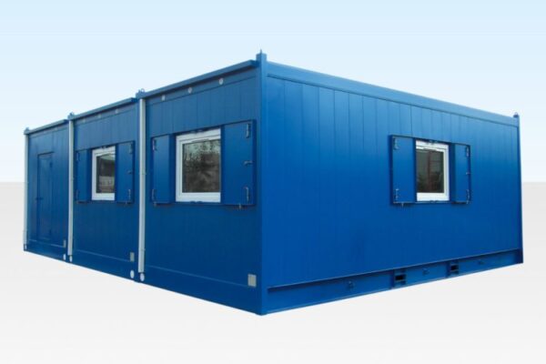 (3 Bay) Anti-Vandal Modular Building - R-H Container Service