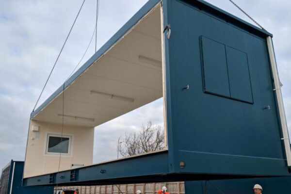 (3 Bay) Anti-Vandal Modular Building - R-H Container Service