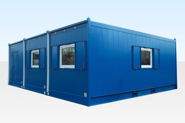 (3 Bay) Anti-Vandal Modular Building - R-H Container Service