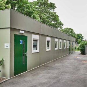 (3 Bay) Compliant Modular Building - R-H Container Service