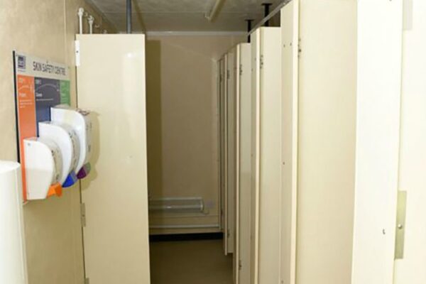 4+1 Steel Toilet Cabin 20Ft x 9Ft - R-H Container Service