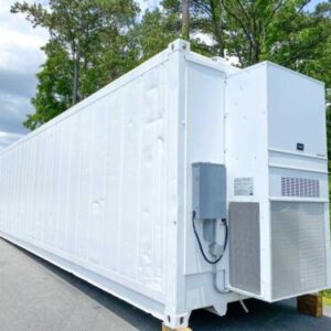 40 Ft High Cube Insulated Shipping Container With 5 Ton Bard Hvac Unit - R-H Container Service