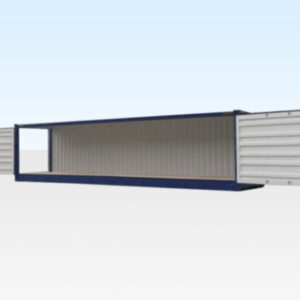 40Ft Full Side Access Container High Cube (9′ 6″ High) - R-H Container Service