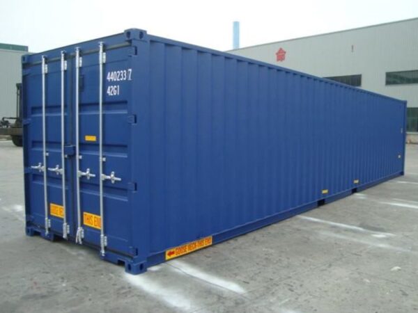 40ft High Cube (9′ 6″ high) Double Door Container (DD) - R-H Container Service