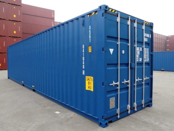 40ft High Cube Container – One Trip (9ft 6″ high) - R-H Container Service