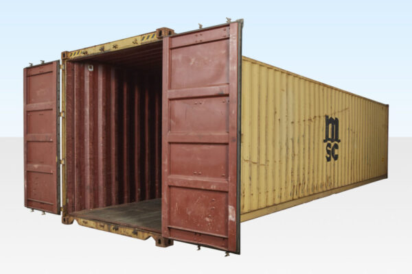 40Ft X 8Ft Used Shipping Container High Cube - R-H Container Service
