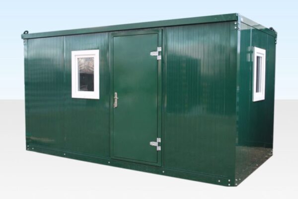 4.3m X 2.3m Flat Packed Office Cabin - R-H Container Service