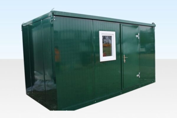 4.3m X 2.3m Flat Packed Office Cabin - R-H Container Service