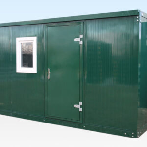 4.3m X 2.3m Flat Packed Office Cabin - R-H Container Service