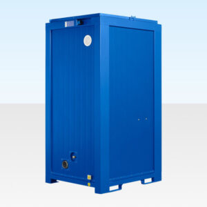 5Ft x 4Ft Single Mains Toilet (Blue) - R-H Container Service