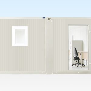 6.5M X 4.6M Side Linked Flat Pack Container Office - R-H Container Service