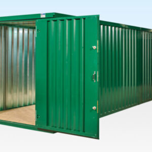 6M X 2.1M End Linked Flat Packed Container Bundle (Powder Coated) - R-H Container Service
