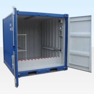 8Ft X 8Ft Raised Bunded Store - R-H Container Service