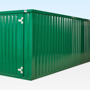 8M X 2.1M End Linked Flat Packed Container Bundle (Powder Coated) - R-H Container Service
