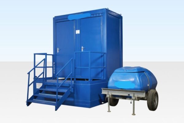 Double Mains Toilet Waste Tank - R-H Container Service