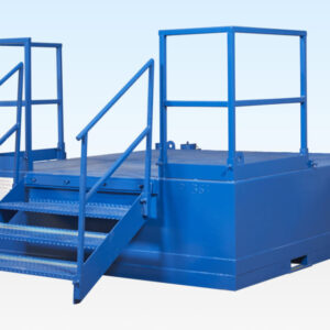 Double Mains Toilet Waste Tank - R-H Container Service