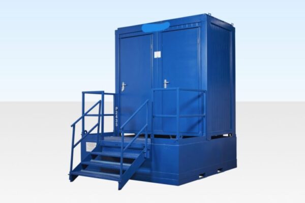 Double Mains Toilet Waste Tank - R-H Container Service