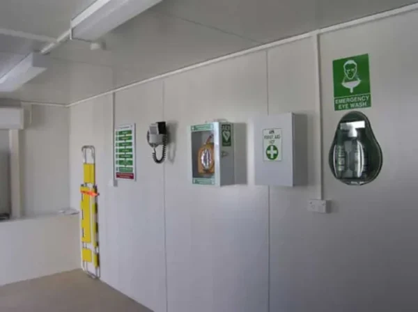 First Aid Rooms - R-H Container Service