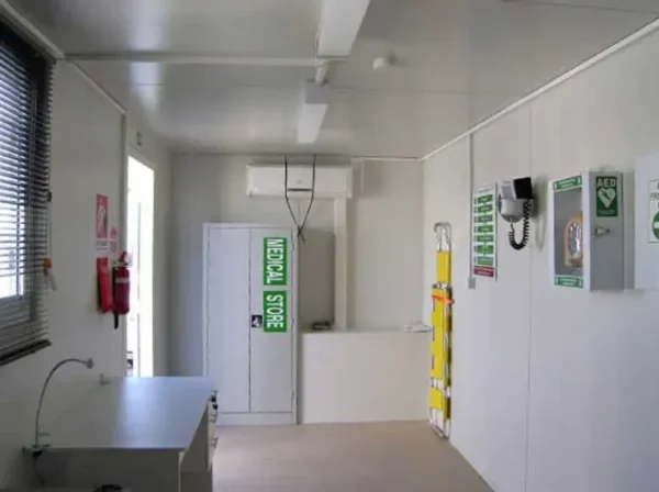 First Aid Rooms - R-H Container Service