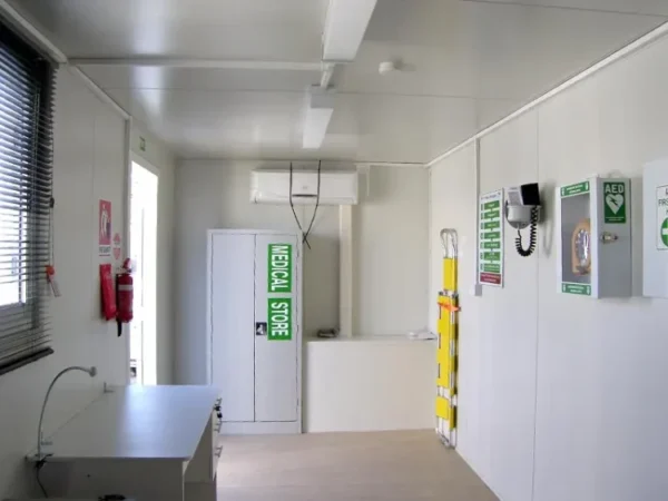 First Aid Rooms - R-H Container Service