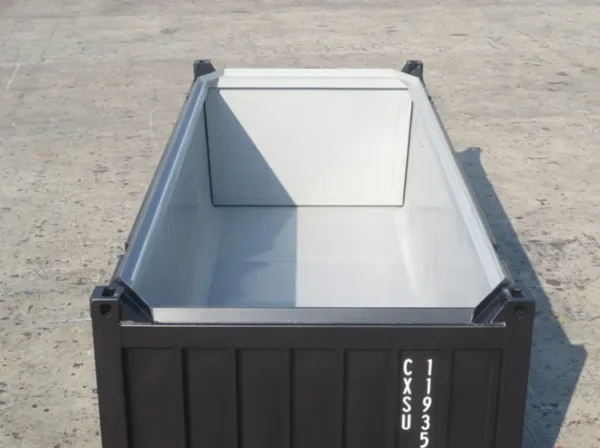 Open Top Half Height Shipping Containers - R-H Container Service