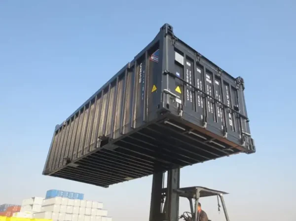 Open Top Half Height Shipping Containers - R-H Container Service