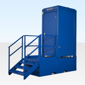 Single Mains Toilet Waste Tank - R-H Container Service