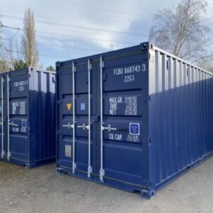 Single Trip 20Ft Shipping Container Storage Container Secure Store Site Cabin - R-H Container Service